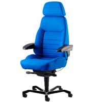 Kab Seating Executive 24 Hour Office Chair - High Back - Adjustable Backrest & Armrest - Weight Tolerance 200kg