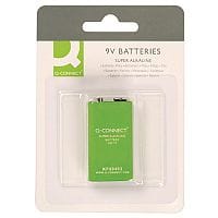 Q-Connect 9V Super Alkaline Battery Pack 1 KF00492