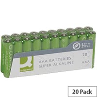 Q-Connect Battery AAA Economy Pack of 20