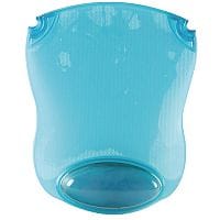 Q-Connect Clear Gel Mouse Mat Blue KF20085