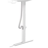 Flexible Cable Management Spine For Leap & Zoom Height Adjustable Desks White