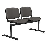 OI Series 2-Seater Bench With Vinyl Upholstered Seat Grey L011