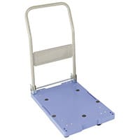 VFM Plastic Platform Truck 150kg Capacity Deck 715x460mm Blue 360650