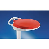Plastic Round Lid For Smile Sackholder Red 348032 Single Pack