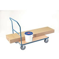 VFM Blue Premier Platform Truck Open Ended 1000 x 700mm 500kg Capacity 315665