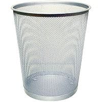 Q-Connect 18 Litre Waste Basket Mesh Silver KF00849 Single Pack