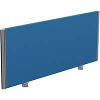 Sprint Eco Office Desk Screen Straight Top W1200xH480mm Blue