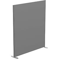Sprint Eco Freestanding Screen Straight Top W1600xH1800mm Grey - With Stabilising Feet
