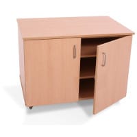 Beech Mobile Storage Cupboard #ST