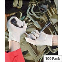 Disposable Powder-Free Latex Gloves Small Box of 100 Shield GD05