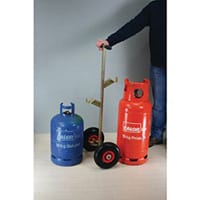 Butane Propane Cylinder Trolley For 15Kg Butane And 13Kg 19Kg Propane Cylinders Puncture Proof