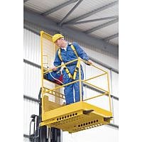 Access Safety Platforms Personnel Lift Economy Height 2.1m Yellow PM28 & GN48 Standards