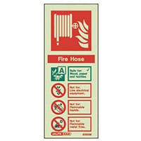 Photoluminescent Rigid 200X800mm Fire Hose Instructions