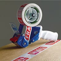 Metal Dispenser With Safety Guard And Brake For Tape Up To 50mm Wide