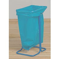 Stik Colour Coded Sackholder - Freestanding - Blue - 90Litre - Open Top - H780xW290xD490mm