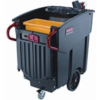 Rubbermaid Mobile Waste Collector Capacity 454.2L Single Pack