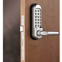 Mechanical Digital Door Lock With Lever Handle