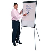 Budget Whiteboard & Flipchart Easel