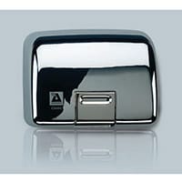 AIRDRI Automatic Heavy Duty Electric Hand Drier Silver 2400W Single Pack