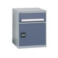 Heavy Duty Modular Workbench Accessory Cabinet & Single Drawer