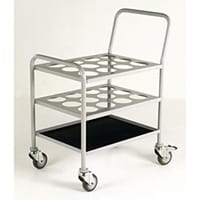 Small Cylinder Trolley 120kg Capacity for Oxygen Cylinders