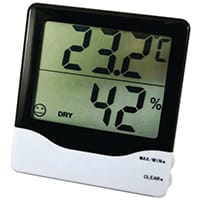 Thermo-Hygrometer Temperature and Humidity Readings