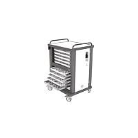 Heavy Duty Laptop Storage Trolley Holds Up To 10 Large Size Laptops