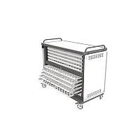 Heavy Duty Laptop Storage Trolley Holds Up To 20 Large Size Laptops
