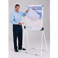 Ultimate Double-Sided Flipchart Easel And Whiteboard White
