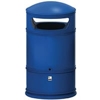 Heritage Outdoor Lite Bin Blue 100L