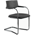 Fabric meeting room chair