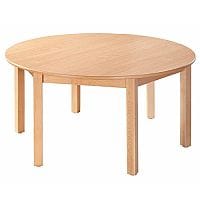 Round Primary School Table Beech Natural 1200mmDiameter 760mm High TC97600