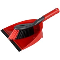 Vileda 141743 dustpan/dustpan set Black, Red Dust pan & brush set