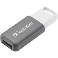 Verbatim Databar USB Drive USB 2.0 128GB Grey 49456
