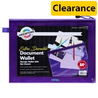 Premto A4+ Extra Durable Mesh Wallet - Ultraviolet - Durable & Stylish