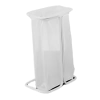 Stik Colour Coded Sackholder - Freestanding - White - 90Litre - Open Top - H780xW290xD490mm