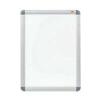 Nobo A3 Clip-Down Frame - Moulded Aluminium, Front-Opening, 420x297mm