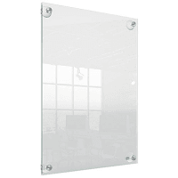 Nobo A3 Acrylic Wall-Mounted Repositionable Poster Frame Clear 1915599 Sleek & Functional Display
