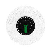 Spin Mop Papa Replacement Green Mop Head - Efficient and Sturdy