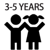 classroom table for age group 3-5 years