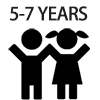 classroom table for age group 5-7 years