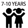 classroom table for age group 7-10 years