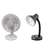 Desk Lamps & Fans