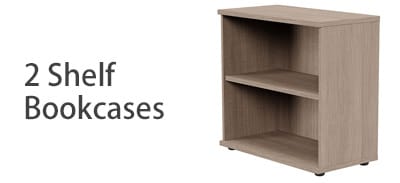 2 Shelf Bookcases