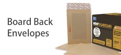 Board Back Envelopes