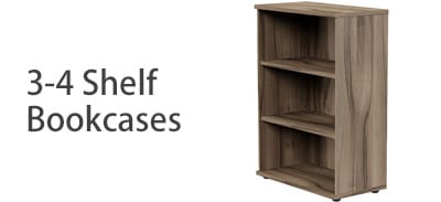 Medium 3-4 Shelf Bookcases