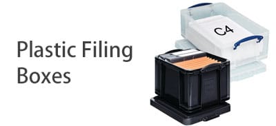 Plastic Filing Boxes
