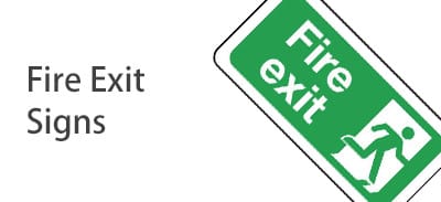 Fire Exit Signs