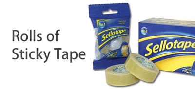 Rolls Of Adhesive Sticky Tape