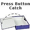 press button catch closure